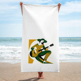 Bluesy Elegance Bath Towel - Beyond T-shirts